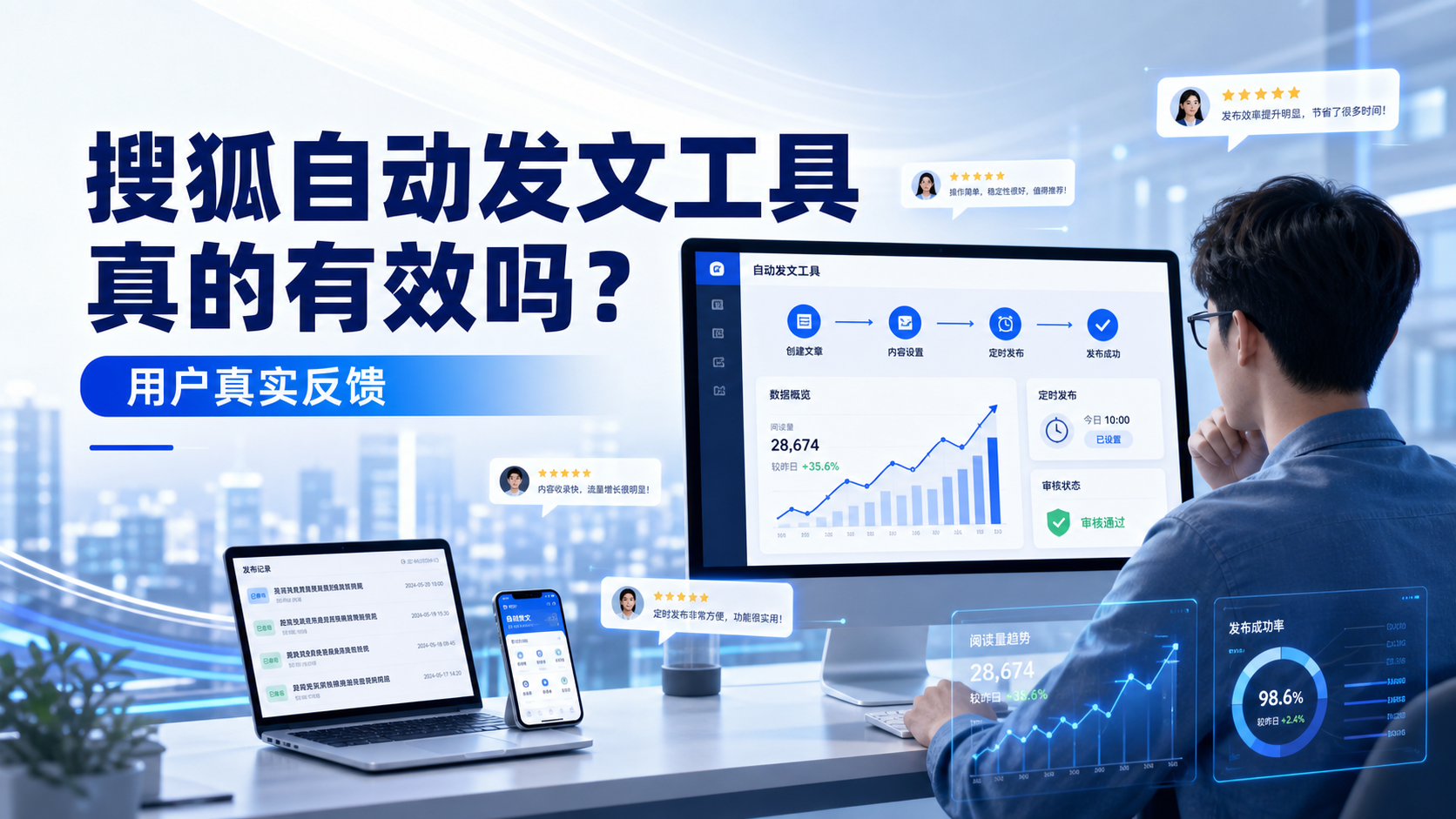 搜狐自动发文工具真的有效吗？镇江用户的真实反馈